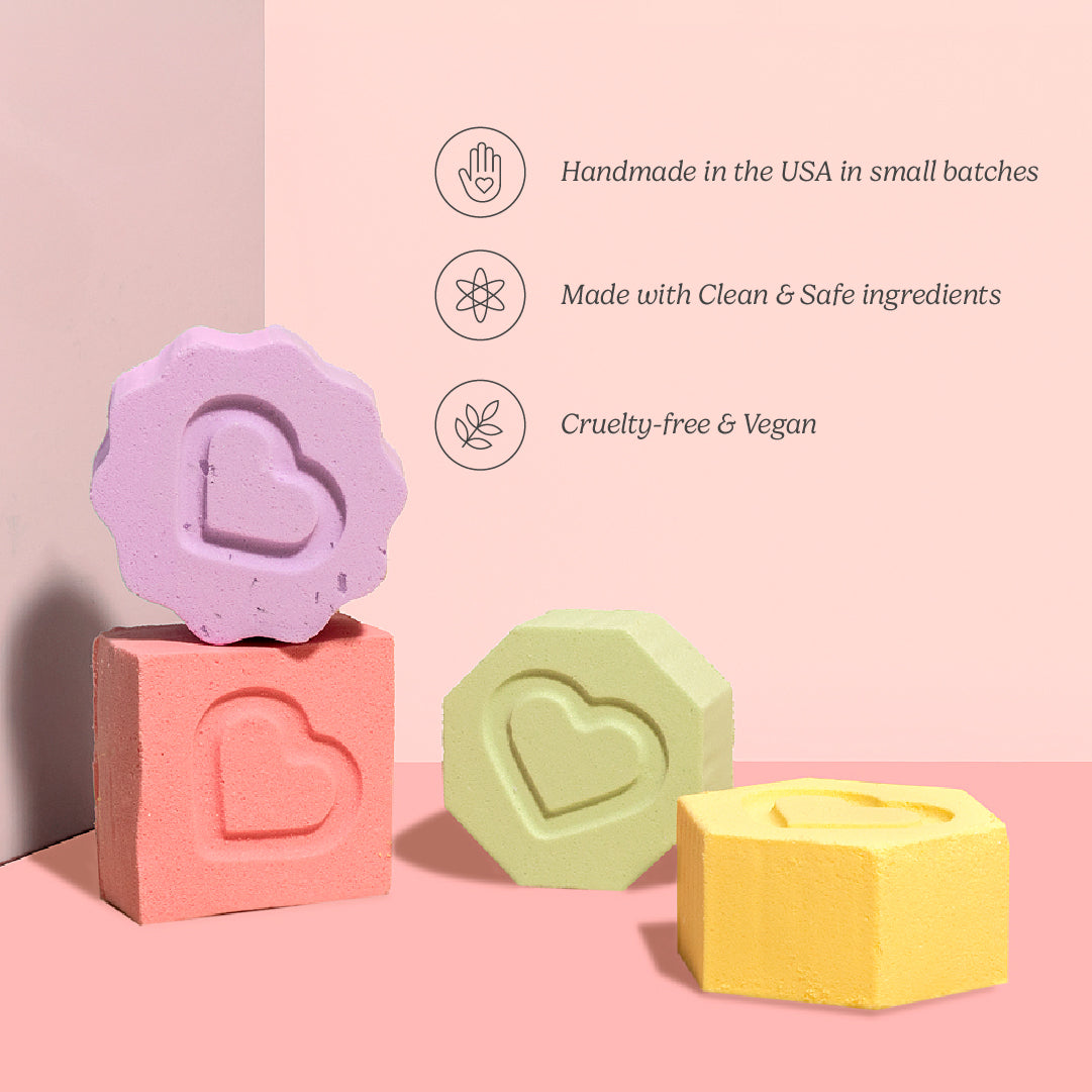 Essential Oil Benefit Bomb - Soothe + Recover Magnesium Bath Bomb