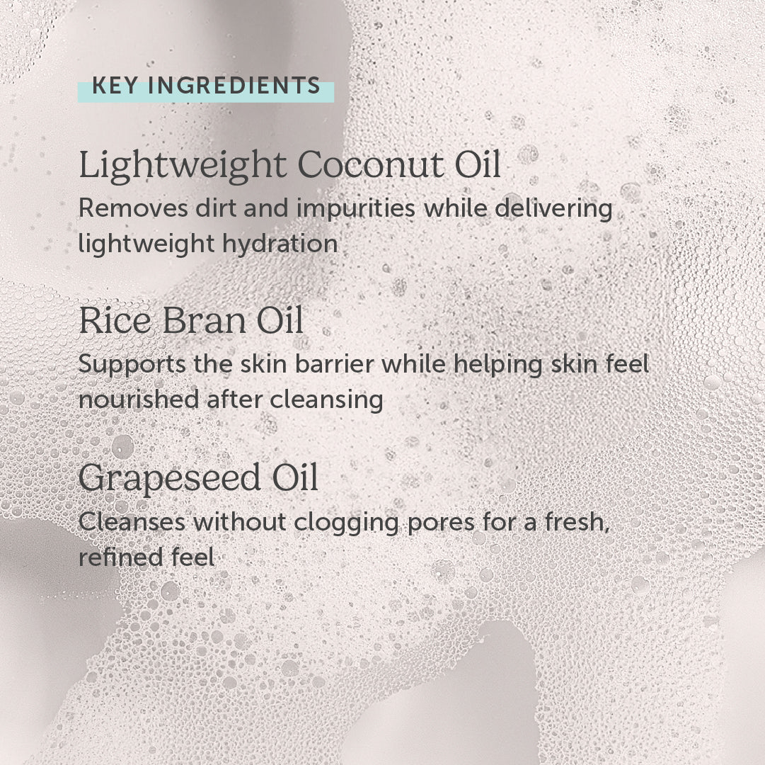 Clarifying + Foaming Cleansing Oil