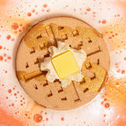 Maple Sugar Waffle Bath Bomb